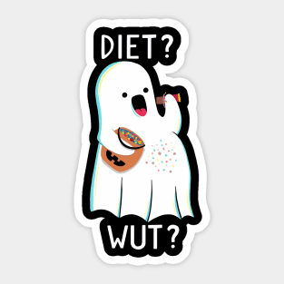 Ghost Diet Sticker